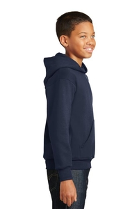 P470 - Hanes - Youth EcoSmart Pullover Hooded Sweatshirt.  P470