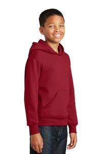 P470 - Hanes - Youth EcoSmart Pullover Hooded Sweatshirt.  P470