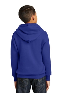 P470 - Hanes - Youth EcoSmart Pullover Hooded Sweatshirt.  P470