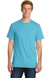 PC099P - Port & Company Pigment Dyed Pocket Tee