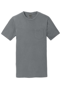 PC099P - Port & Company Pigment Dyed Pocket Tee