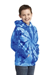 PC146Y - Port & Company Youth Tie-Dye Pullover Hooded Sweatshirt