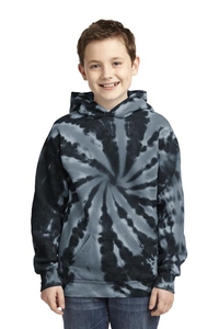 PC146Y - Port & Company Youth Tie-Dye Pullover Hooded Sweatshirt