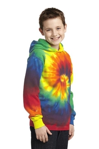 PC146Y - Port & Company Youth Tie-Dye Pullover Hooded Sweatshirt