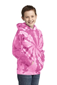 PC146Y - Port & Company Youth Tie-Dye Pullover Hooded Sweatshirt