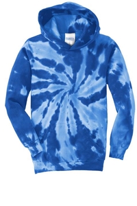 PC146Y - Port & Company Youth Tie-Dye Pullover Hooded Sweatshirt