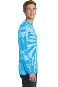 PC147LS - Port & Company Tie-Dye Long Sleeve Tee.  PC147LS