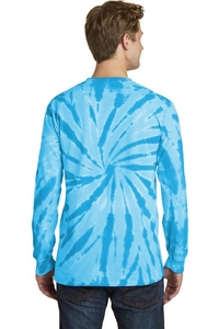 PC147LS - Port & Company Tie-Dye Long Sleeve Tee.  PC147LS