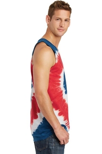 PC147TT - Port & Company Tie-Dye Tank Top.  PC147TT