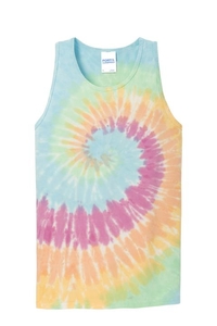 PC147TT - Port & Company Tie-Dye Tank Top.  PC147TT