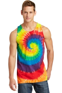 PC147TT - Port & Company Tie-Dye Tank Top.  PC147TT