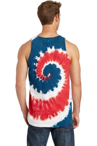 PC147TT - Port & Company Tie-Dye Tank Top.  PC147TT