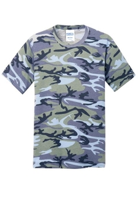 PC54C - Port & Company Core Cotton Camo Tee.  PC54C