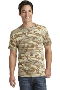 PC54C - Port & Company Core Cotton Camo Tee.  PC54C