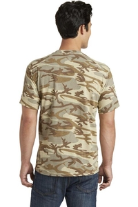 PC54C - Port & Company Core Cotton Camo Tee.  PC54C