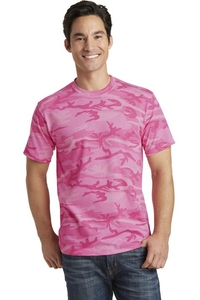 PC54C - Port & Company Core Cotton Camo Tee.  PC54C