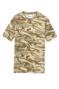 PC54C - Port & Company Core Cotton Camo Tee.  PC54C