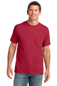 PC54P - Port & Company Core Cotton Pocket Tee