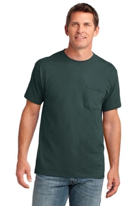 PC54P - Port & Company Core Cotton Pocket Tee