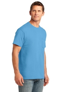 PC54P - Port & Company Core Cotton Pocket Tee