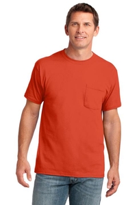 PC54P - Port & Company Core Cotton Pocket Tee