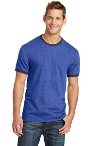 PC54R - Port & Company Core Cotton Ringer Tee.  PC54R