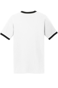 PC54R - Port & Company Core Cotton Ringer Tee.  PC54R