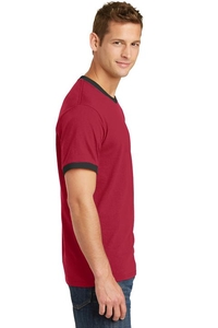 PC54R - Port & Company Core Cotton Ringer Tee.  PC54R