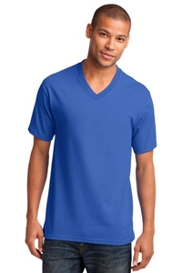 PC54V - Port & Company Core Cotton V-Neck Tee