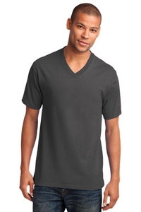 PC54V - Port & Company Core Cotton V-Neck Tee