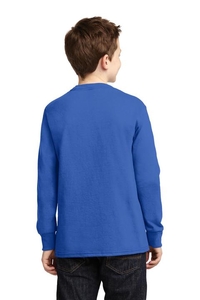 PC54YLS - Port & Company Youth Long Sleeve Core Cotton Tee