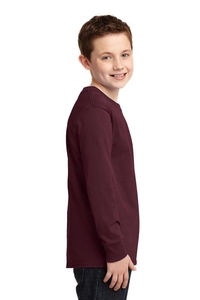 PC54YLS - Port & Company Youth Long Sleeve Core Cotton Tee