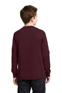 PC54YLS - Port & Company Youth Long Sleeve Core Cotton Tee