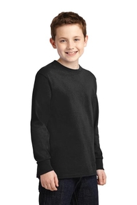 PC54YLS - Port & Company Youth Long Sleeve Core Cotton Tee