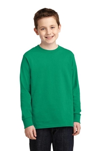 PC54YLS - Port & Company Youth Long Sleeve Core Cotton Tee