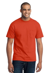 PC55P - Port & Company - Core Blend Pocket Tee