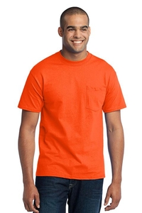 PC55PT - Port & Company Tall Core Blend Pocket Tee