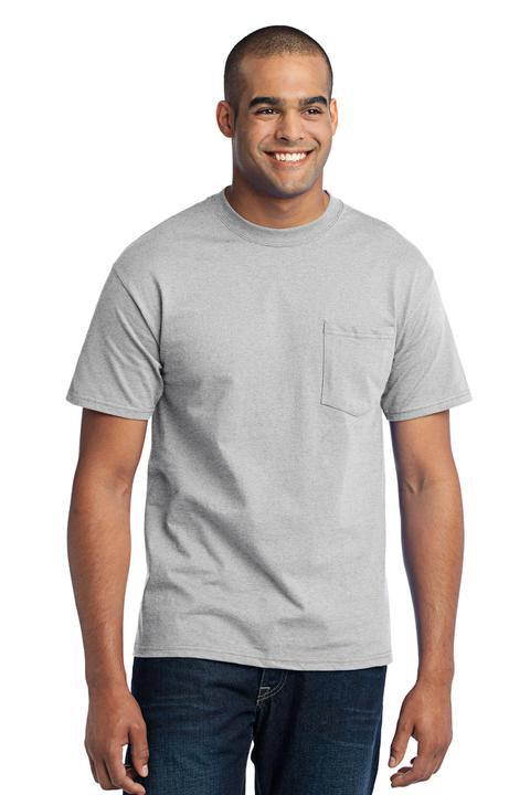 PC55PT - Port & Company Tall Core Blend Pocket Tee