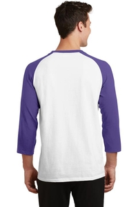 PC55RS - Port & Company Core Blend 3/4-Sleeve Raglan Tee