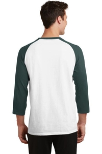 PC55RS - Port & Company Core Blend 3/4-Sleeve Raglan Tee