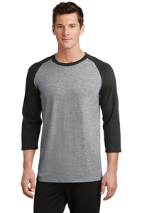 PC55RS - Port & Company Core Blend 3/4-Sleeve Raglan Tee