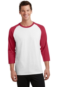 PC55RS - Port & Company Core Blend 3/4-Sleeve Raglan Tee