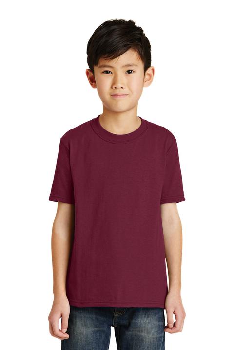 PC55Y - Port & Company - Youth Core Blend Tee.  PC55Y