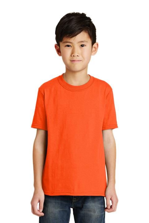 PC55Y - Port & Company - Youth Core Blend Tee.  PC55Y