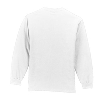 PC61LSP - Port & Company - Long Sleeve Essential Pocket Tee.  PC61LSP