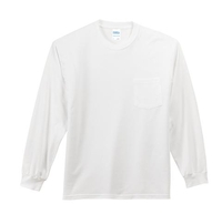 PC61LSP - Port & Company - Long Sleeve Essential Pocket Tee.  PC61LSP