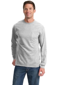 PC61LSPT - Port & Company Tall Long Sleeve Essential Pocket Tee