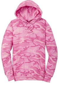 PC78HC - Port & Company Core Fleece Camo Pullover Hooded Sweatshirt