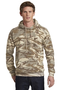 PC78HC - Port & Company Core Fleece Camo Pullover Hooded Sweatshirt