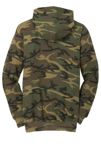 PC78HC - Port & Company Core Fleece Camo Pullover Hooded Sweatshirt